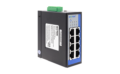 工业级非网管型以太网交换机_UT-6408GCA-2P 8口千兆以太网交换机