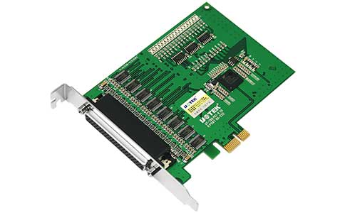 工业PCI-E转多串口串口转换卡_UT-788 PCI-E转8口RS-232高速串口卡