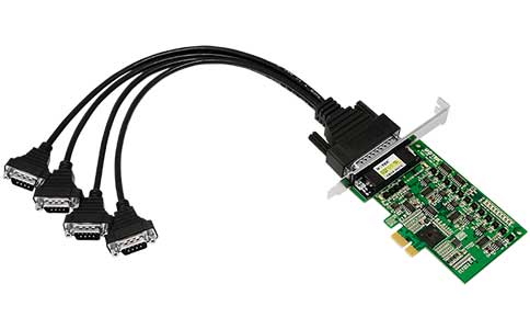 工业串口通信转换卡-UT-794 PCI-E转4口RS-485/422高速多串口卡